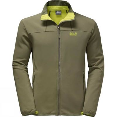 Chaquetas Jack Wolfskin Element Altis Hombre Verde Oliva - Chile QAH286430